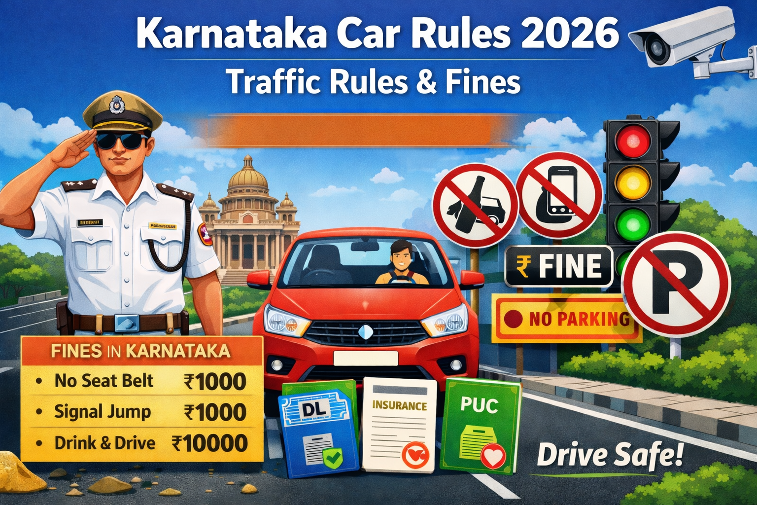 ಕಾರು ಮಾಲೀಕರು ಕಡ್ಡಾಯವಾಗಿ ಪಾಲಿಸಬೇಕಾದ ನಿಯಮಗಳು (Karnataka Car Rules 2026)